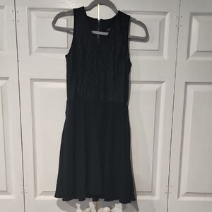 Armani Exchange Black Mini Dress